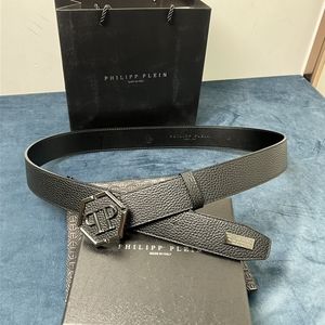 Philipp Plein black men's belt